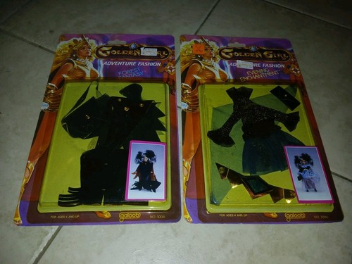 1984 Galoob Golden Girl Evening Enchantment,Forest Fantasy MOC - Picture 1 of 4