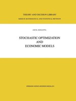 Jati Sengupta | Stochastic Optimization And Economic Models | Taschenbuch (2010)