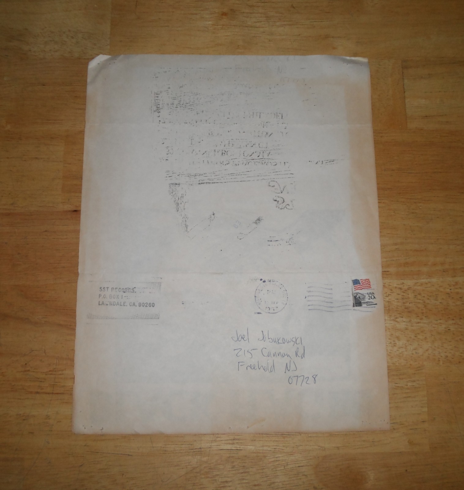 1982 Original Black Flag Summer 82 Tour Concert Poster Flyer Punk Vintage 80s