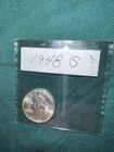 1948-S Washington 25C Silver Quarter / UNC