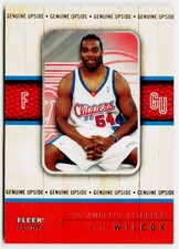 2002-03 Fleer Genuine #/2002 Chris Wilcox #122 - Los Angeles Clippers