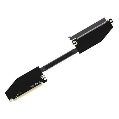 ADT-Link PCIe 5.0 x16 Verlängerungskabel 30cm, für Grafikkarte im 1U Server