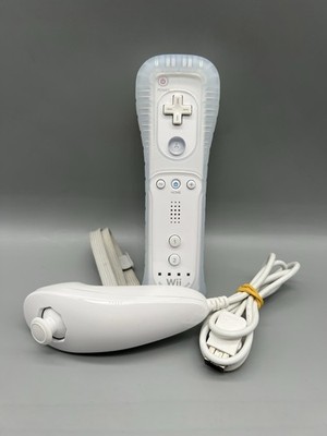 Nintendo Wii - Mote Remote Controller - RVL - 036 - White - Motion Plus - Top