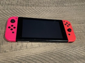 Nintendo Switch Handheld Console Neon Pink/Red Joy-Con 32GB 1080p NTSC 2020