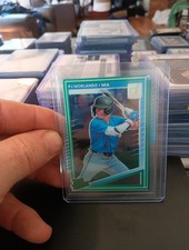🔥2025 Donruss Baseball PJ Morlando #168 Clearly Acetate Clear Parallel Miami