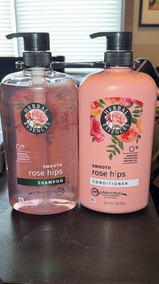 Herbal Essences Smooth Rose Hips Shampoo and Conditioner, 33.8 fl. oz, 2-Pack