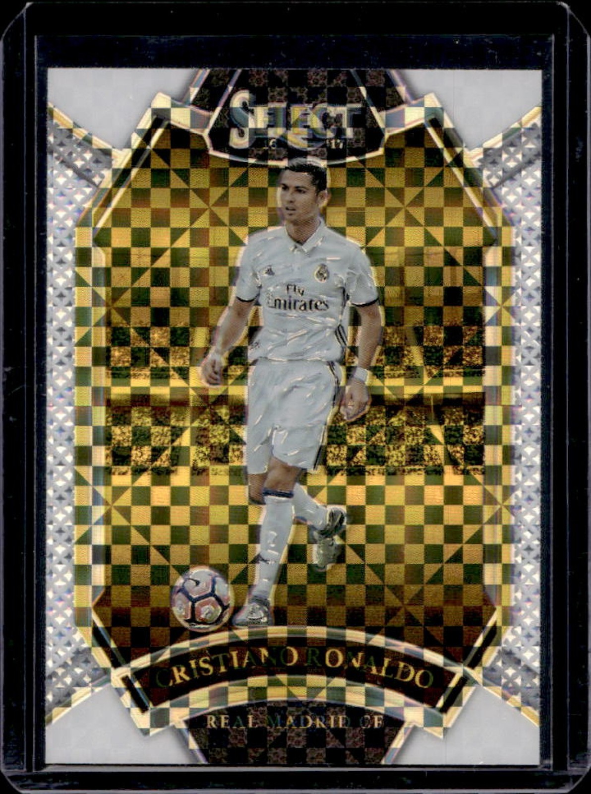 2016 Select Cristiano Ronaldo White Field Level #32/99 Real Madrid