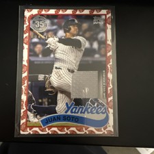 2024 Topps Japan Edition Juan Soto 1989 Koi Fish Game Worn Relic 094/150 Jersey