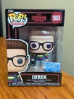 Funko Pop! Vinyl: Stranger Things Derek Amazon (Exclusive) #1803 W/ Protector