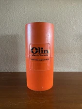 RARE Vintage OLIN Emergency Marine Flare Signal Kit Canister Boat Safety