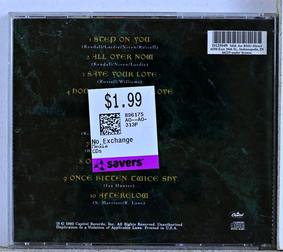 Great White - The Best Of Great White 1986-1992 (CD 1993) Foto 2 de 2