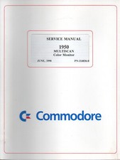 Commodore Amiga 1950 Original Service Manual