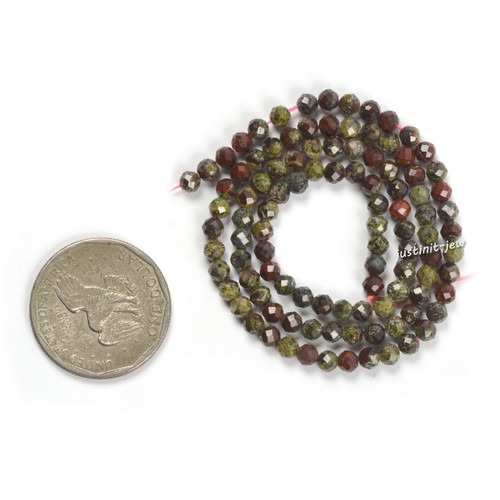 3.7mm to 4.7mm Faceted Gemstone Round Loose Bead DIY Jewelry Making Strand 15.5" - Picture 172 of 466
