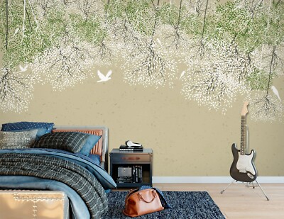 3D Branch Bird 2309 Wallpaper Mural Paper Wall Print Indoor Murals CA Sinsin