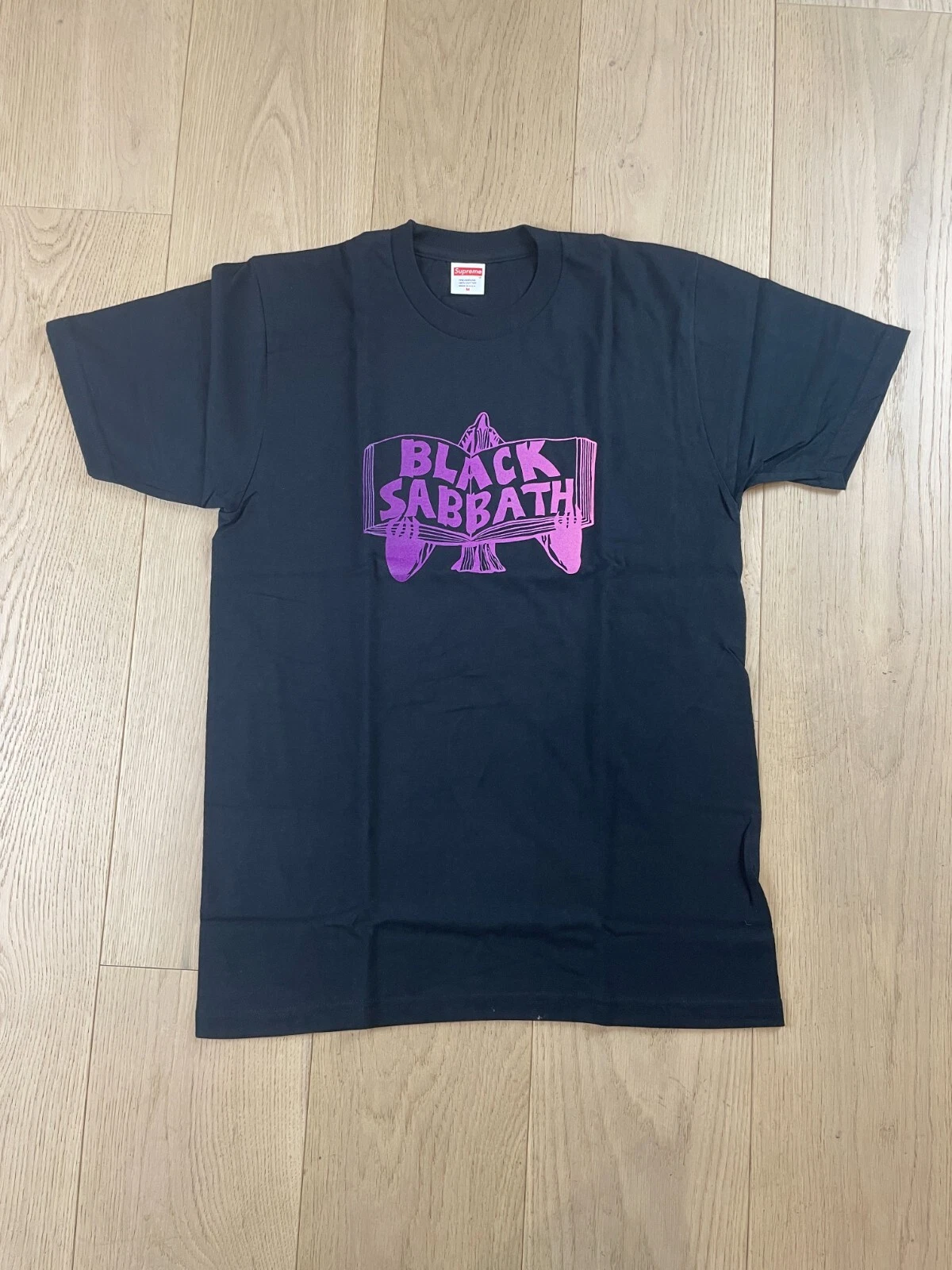 Tee shirt Supreme x Black Sabbath Tome SS16 Medium DS Deadstock 100% authentique rare