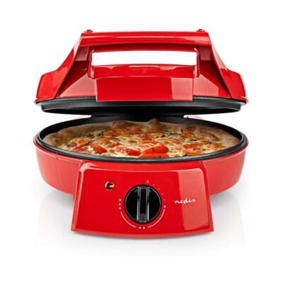 Multifunktionaler Pizzaofen 230 °C   Für Pizza, Omelett, Grill & mehr, Ø 30 cm