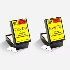 EasyCut Safety Box Cutter REPLACEMENT BLADES - 81 Count (Pack of 2 Boxes)