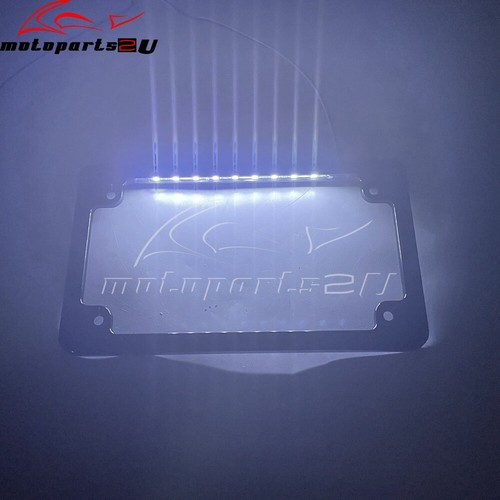 Marco de soporte de matrícula y mini luz LED de señal de giro de bala para Sportster S - Imagen 12 de 12
