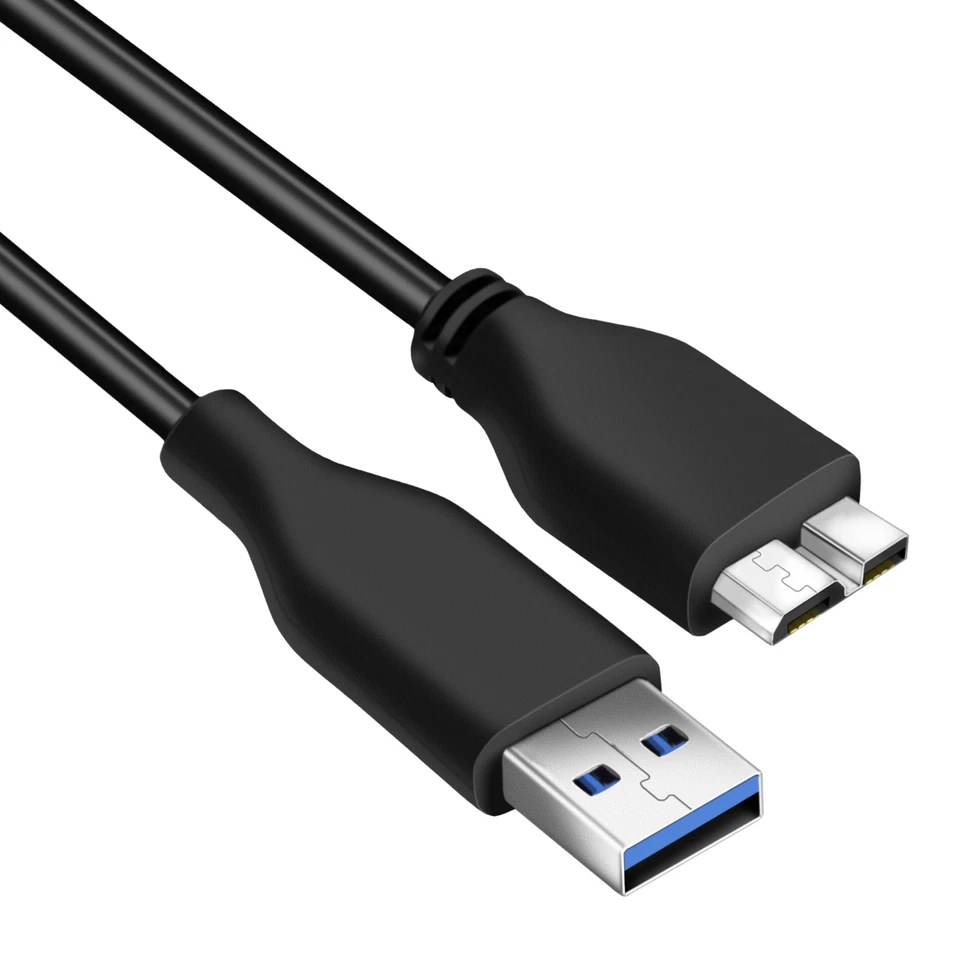 45CM USB 3.0 Cable A to Micro B high Speed Upto 4.8 Gbps Data Transfer Cable ... - Image 3 of 4