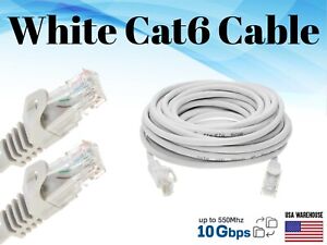 Cat5 Cat5e Ethernet Patch Cable 1.5 3 5 6 7 10 15 20 25 30 50 75 100 200ft Lot 100ft. 