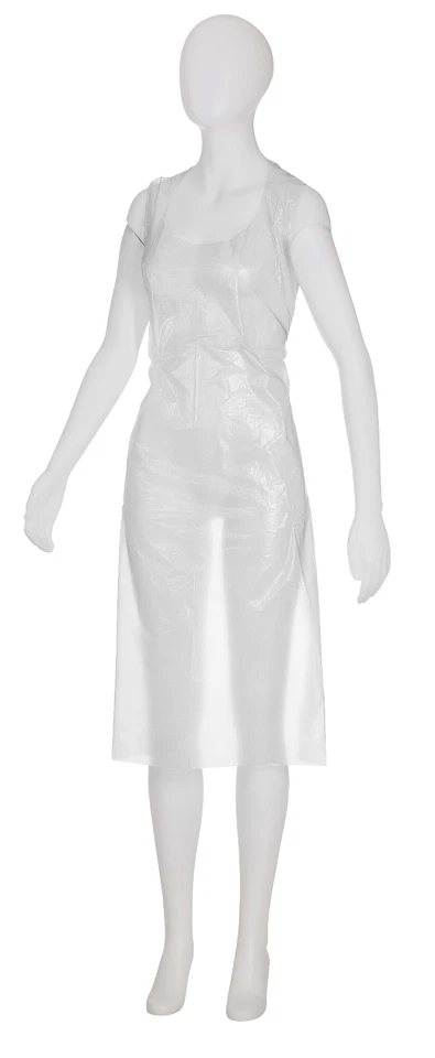 Ampri Med-Comfort PE-Einwegschürze light weiß XL 50 Stück Einmalschürze Schürze