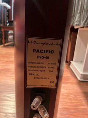 Wharfedale Pacific Series Evo-40. Clean Boston Estate. Working.