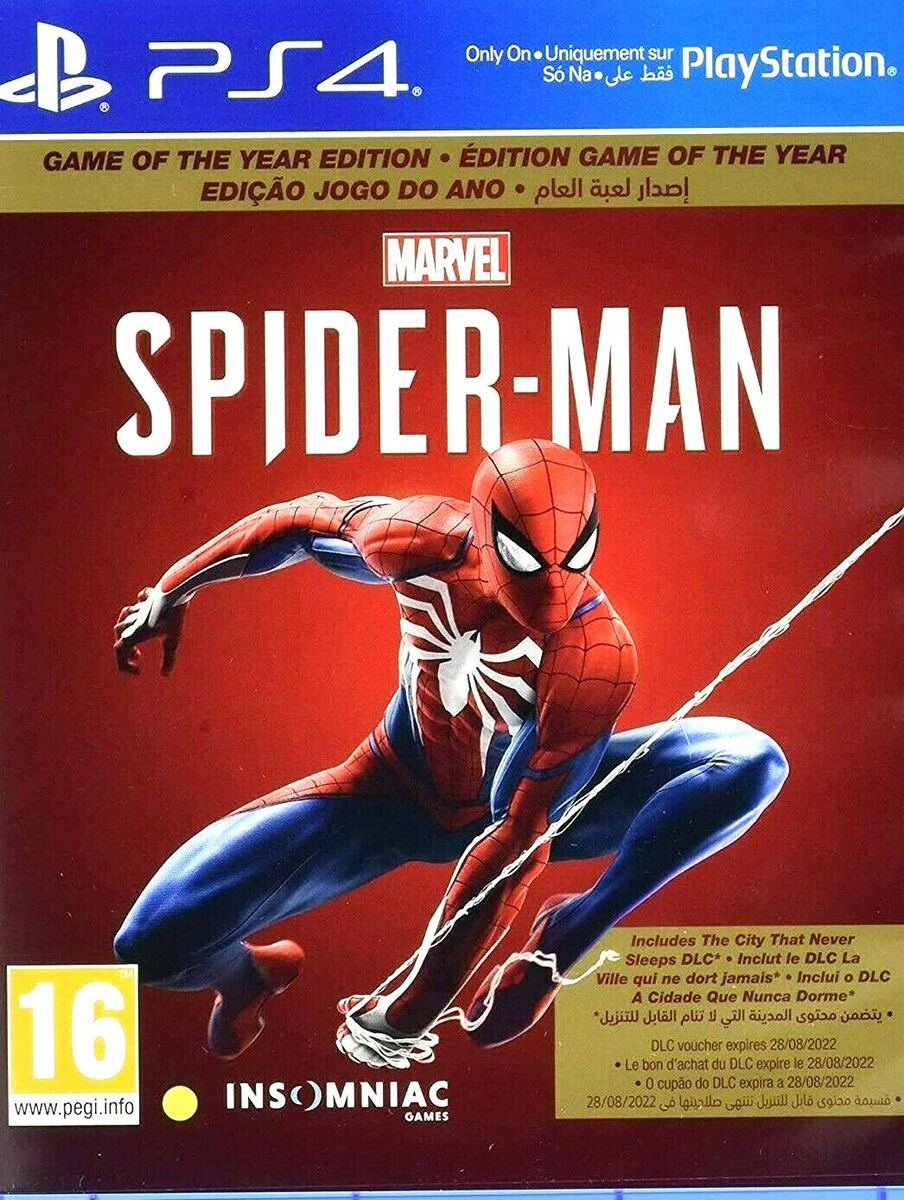 Jogo Marvel's Spider-Man: Game of The Year Edition PS4 Insomniac