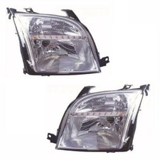 For Ford Fusion 2002-2005 Headlights Headlamps Clear 1 Pair O/S & N/S