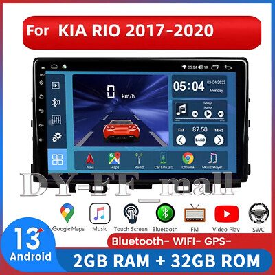 Für Kia Rio K3 2017-2020 Android13 Car Autoradio Stereo IPS Carplay GPS Navi DSP