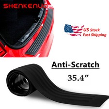 For Honda Cr-v Crv 2007-2014 Door Sill Rear Bumper Protector Trim Rubber Cover