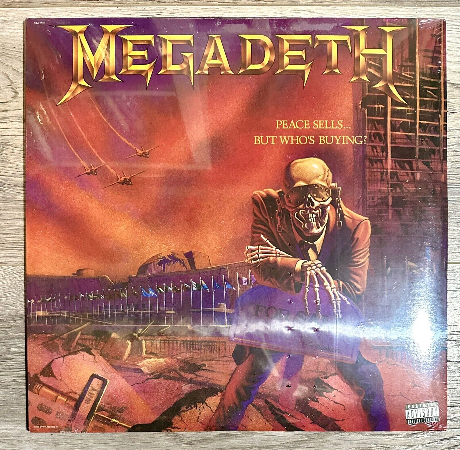 Megadeth Peace Sells But Who’s Buying PURPLE Vinyl LP SEALED LIMITED 180 Gram