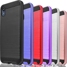 For Motorola Moto E 2020 / E6 Phone Case Cover + Tempered Glass Protector