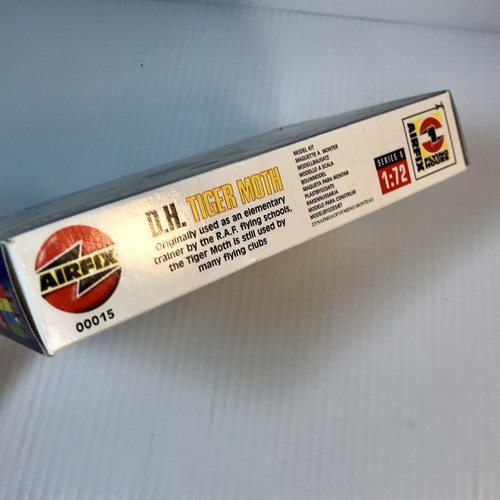 Airfix D.H. Tiger Moth 1/72 Scale Model Airplane Kit 00015 Sealed Vintage - Picture 3 of 7