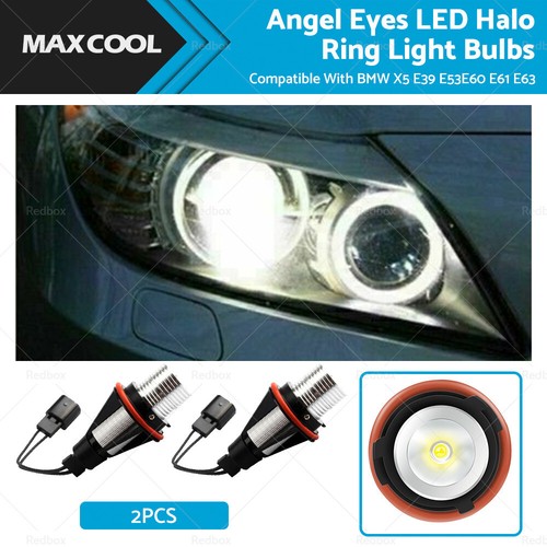 2x LED Halo Ring Light Bulbs Error Free Suitable For BMW E39 E60 E63 E53 X3 X5 - Picture 18 of 19