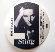 Sting Nothing Like the Sun Tour Backstage Pass Original 1988 Pop Rock Music