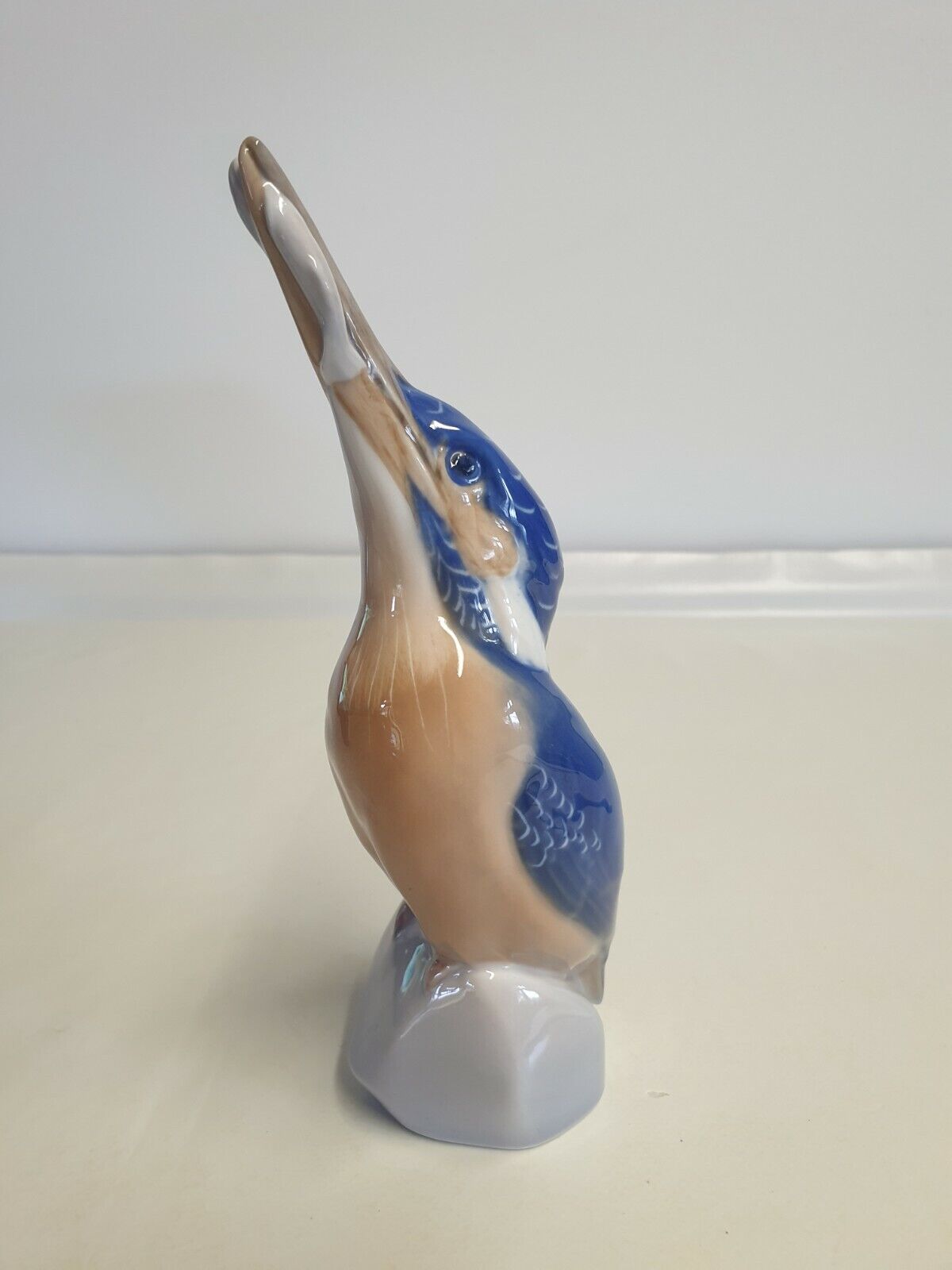 Royal Copenhagen Denmark Kingfisher Bird Figurine #2257 Świetne oferty