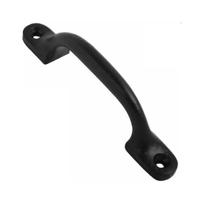 10 x SMALL D PULL HANDLE 4" Strong CAST IRON Bow Kitchen Drawer/Cabinet/Cupboard - Image 2 of 2