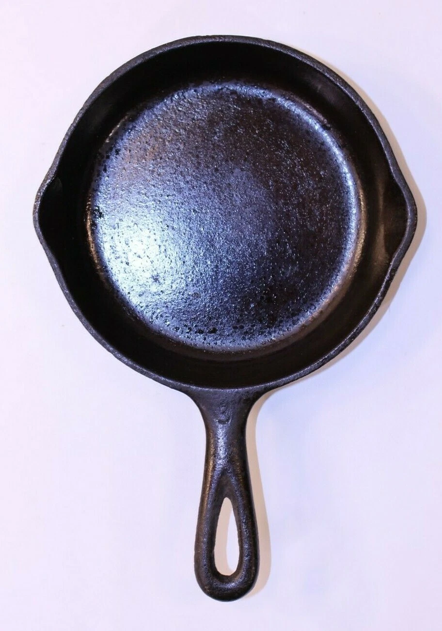 VTG Wagner Cast Iron Skillet Pan USA Sidney 1053 Cookware Double Spout 3 Camping