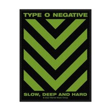 OFFICIAL LICENSED - TYPE O NEGATIVE - SLOW DEEP HARD PATCH GOTHIC METAL