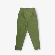 Vintage Czech Military Cargo Combat Trousers Olive Green Various Sizes