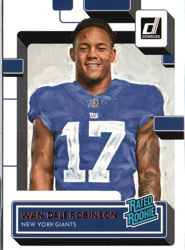 2022 Donruss #320 Wan'Dale Robinson Canvas