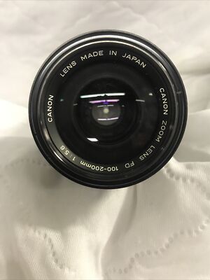 Canon Zoom Camera Lens FD 100-200mm 1:5.6 | eBay