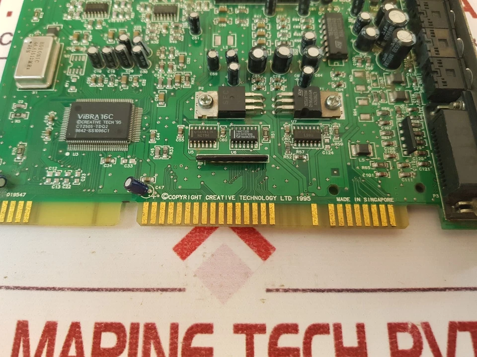 Creative sound blaster 16 ct2960 sound card 80610125 - Image 3 of 4