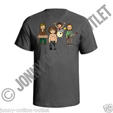 VIPwees Mens Quality TShirt Alternative Music Inspired Caricatures Choose Design