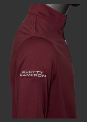 Scotty Cameron Circle T Peter Millar 7 Point Crown Bordeaux Red
