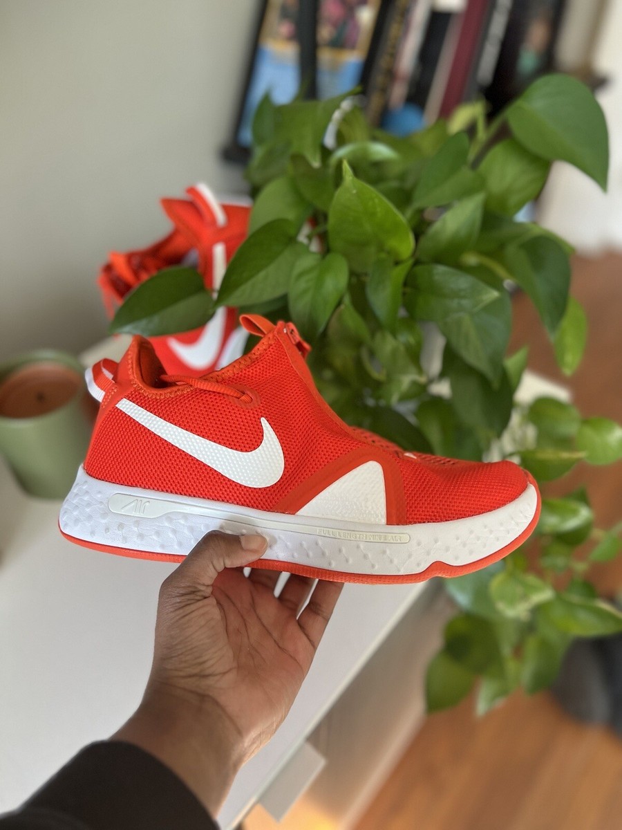Size 7.5 - Nike PG 4 TB Team Orange 2022 — product photo 1 of 6