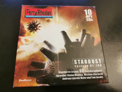 PERRY RHODAN - Stardust - Episode 81-100, Sammelbox Nr. 5 mit 10 MP3-CDs