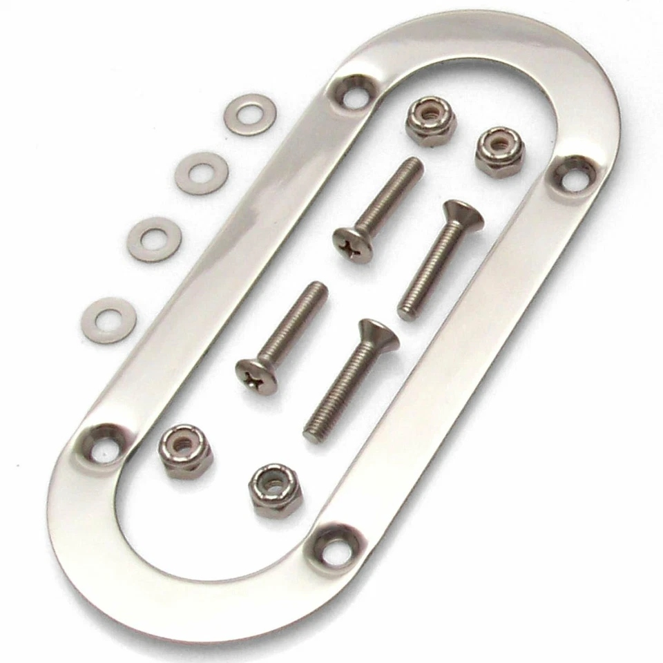 Freno de estacionamiento de emergencia de montaje en piso, bota negra y anillo de ajuste plateado varilla músculo Foto 4 de 4