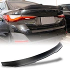 Real Carbon Fiber Trunk Spoiler For 2021-2026 BMW G26 Gran Coupe i4 Rear Spoiler