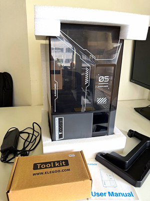 ELEGOO Mars 5 Ultra 9K LCD Resin 3D Printer w/ Air Purifier & Accessories